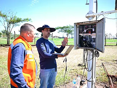 Com recuperação concluída, MS atinge 100% das estações meteorológicas em funcionamento