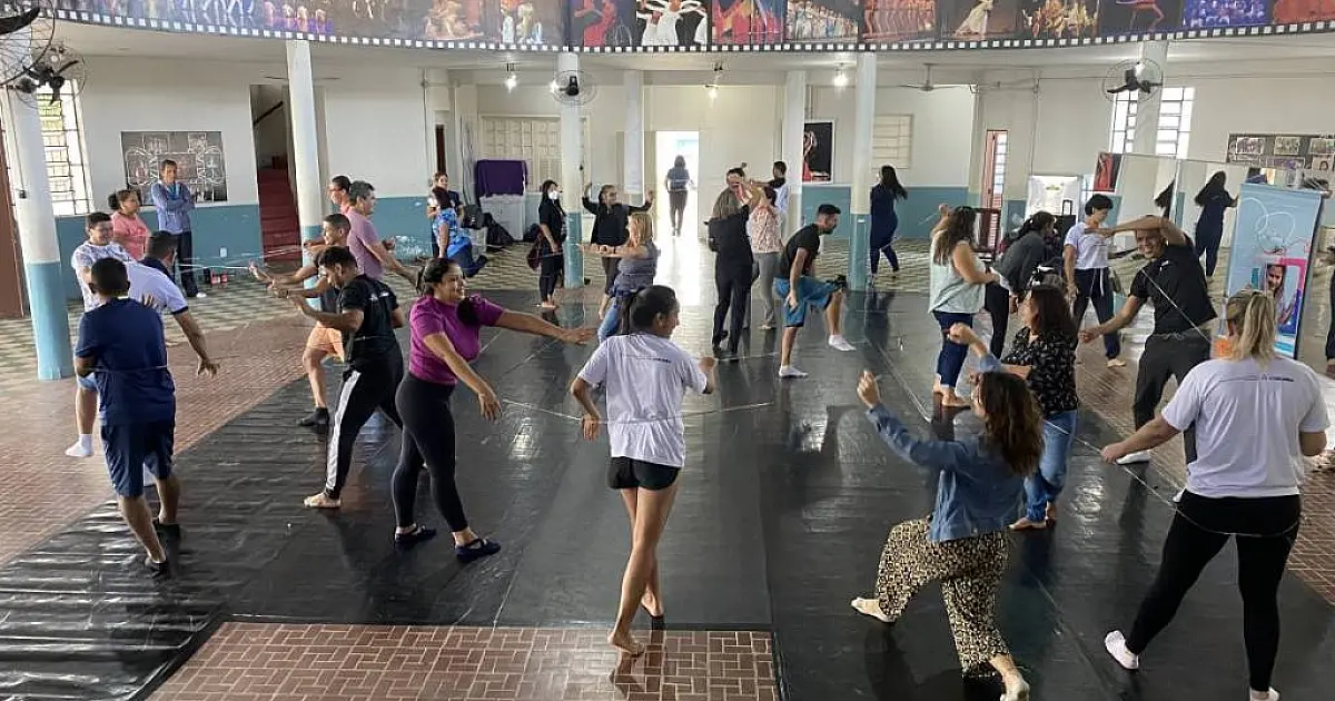 Circula Dançurbana mostrou para professores que dança vai além de passos coreografados