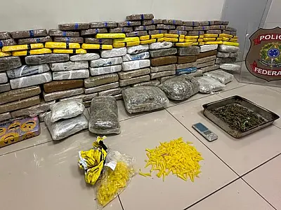 Duas pessoas são presas em flagrante por tráfico de drogas em Corumbá
