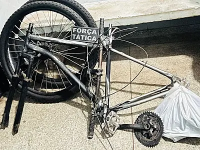 Bicicleta furtada e vendida por R$ 150 é recuperada pela Força Tática