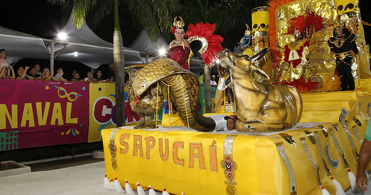 Domingo é o primeiro dia de desfile das Escolas de Samba de Corumbá