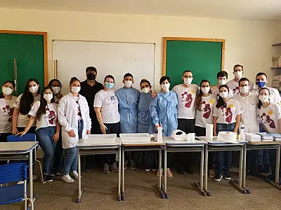 Ladário recebe ação social com estudantes da área de saúde da UFGD