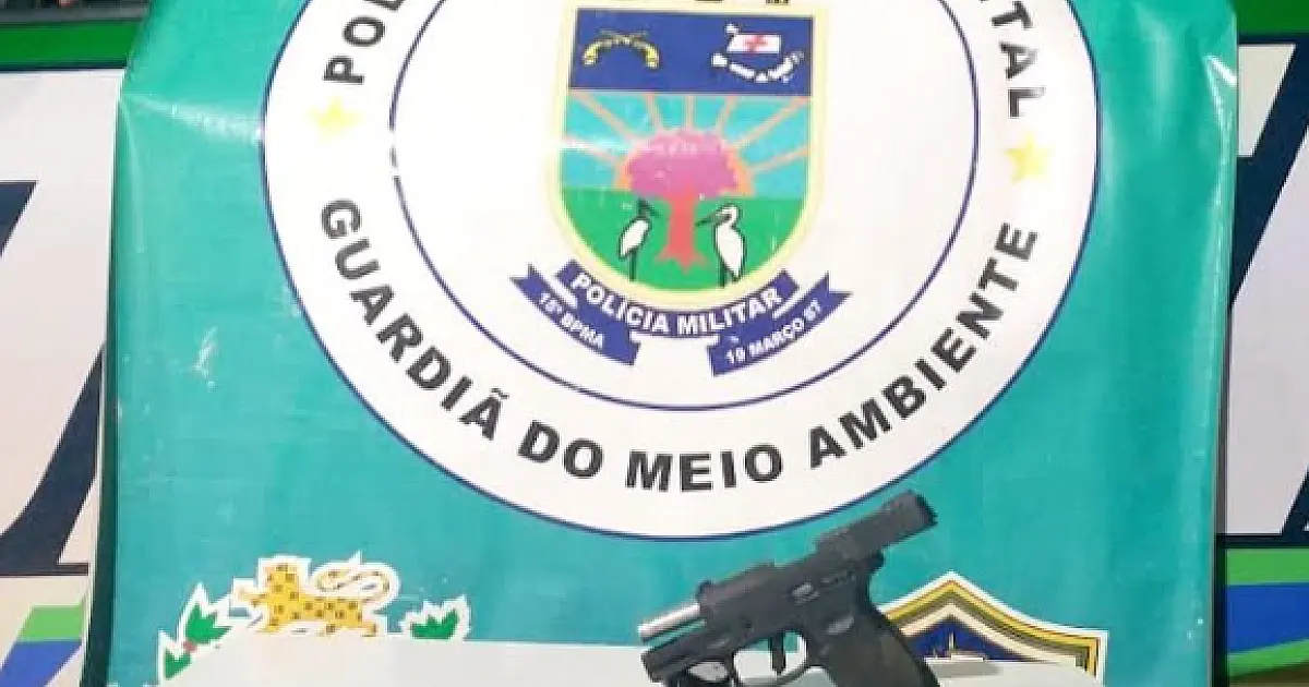 Médico veterinário é preso por porte ilegal de arma