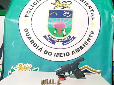 Médico veterinário é preso por porte ilegal de arma
