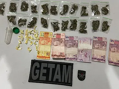 Homem é preso em flagrante vendendo droga no Cristo Redentor