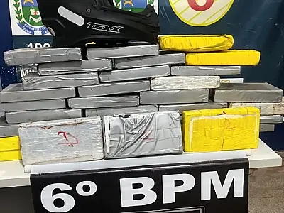 PM apreende 47kg de cocaíma no bairro Aeroporto