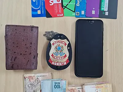 PF prende em flagrante estagiário de agência bancária aplicando golpe em clientes
