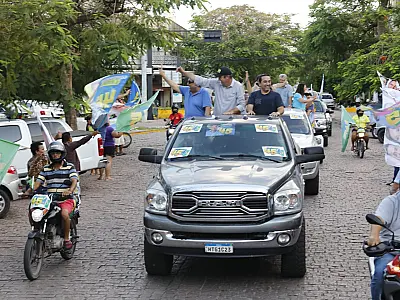 Eduardo Riedel visita Corumbá e Ladário na reta final de campanha