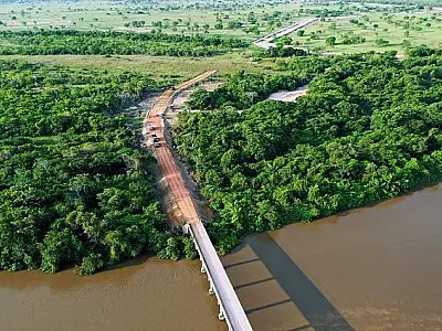 Mais de 1,5 mil km de estradas são implantados no Pantanal com recursos do Fundersul