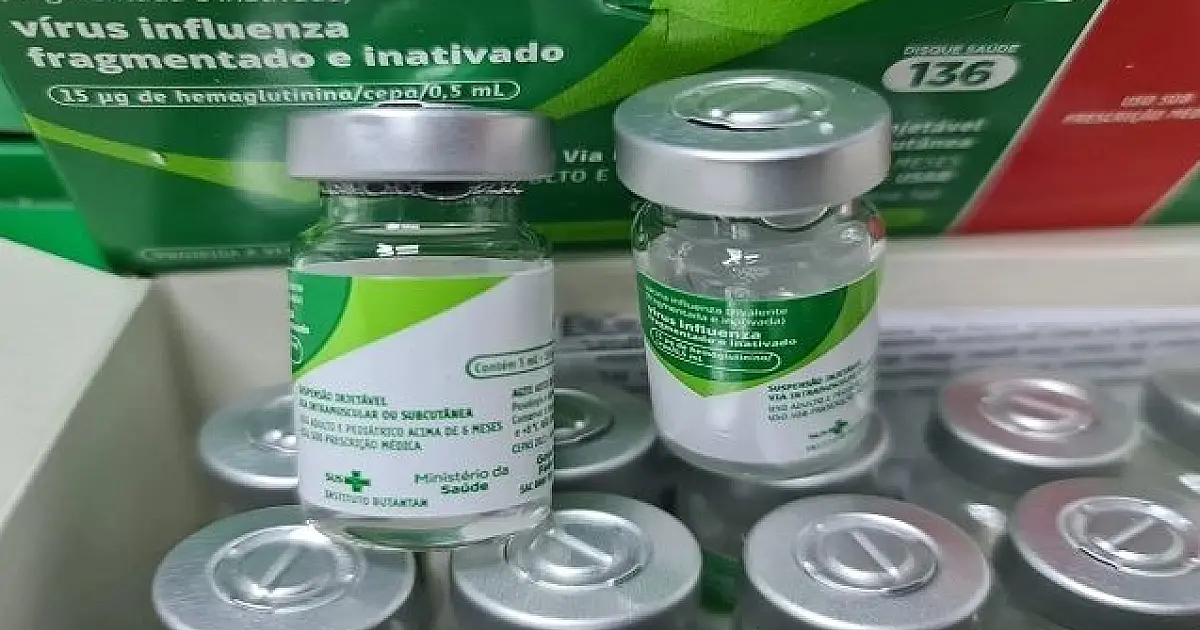 Mato Grosso do Sul tem 490 mil doses de vacina contra Influenza disponíveis