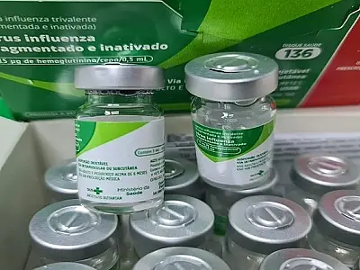 Mato Grosso do Sul tem 490 mil doses de vacina contra Influenza disponíveis