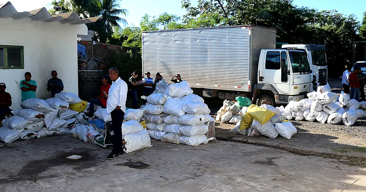 Agricultores familiares de Corumbá entregam 3 toneladas de alimentos no lançamento do PPA