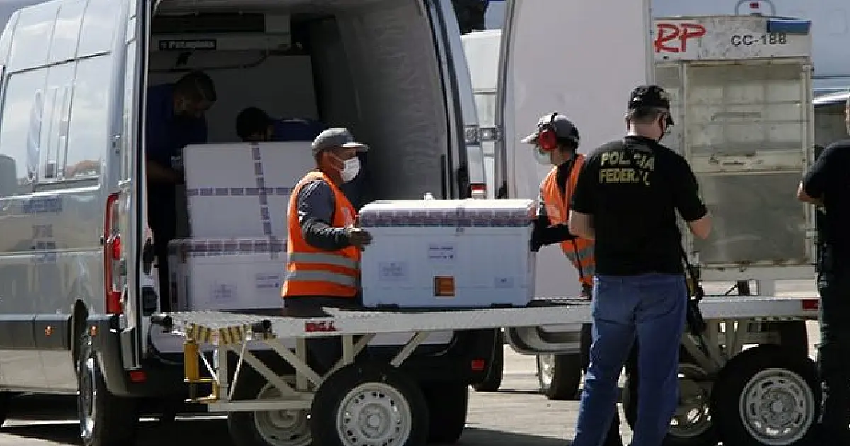 Mato Grosso do Sul recebe mais 62.010 doses da vacina da Pfizer nesta terça (19)