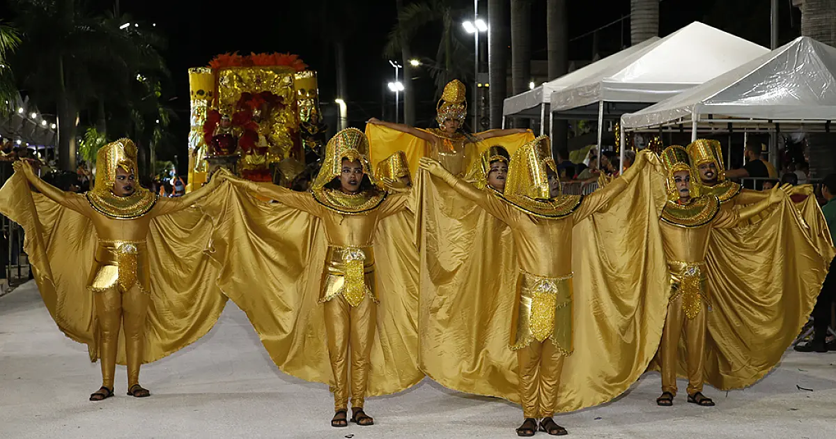  Marquês de Sapucaí leva os mistérios do Egito para passarela do samba