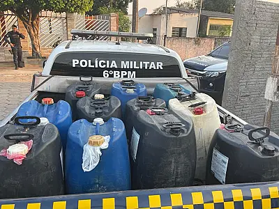 Local de armazenamento e venda de combustível clandestino é denunciado no bairro Popular Velha