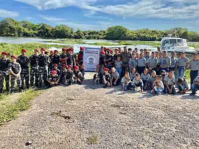 Alunos do projeto "Novo Olhar" participam de Educação Ambiental