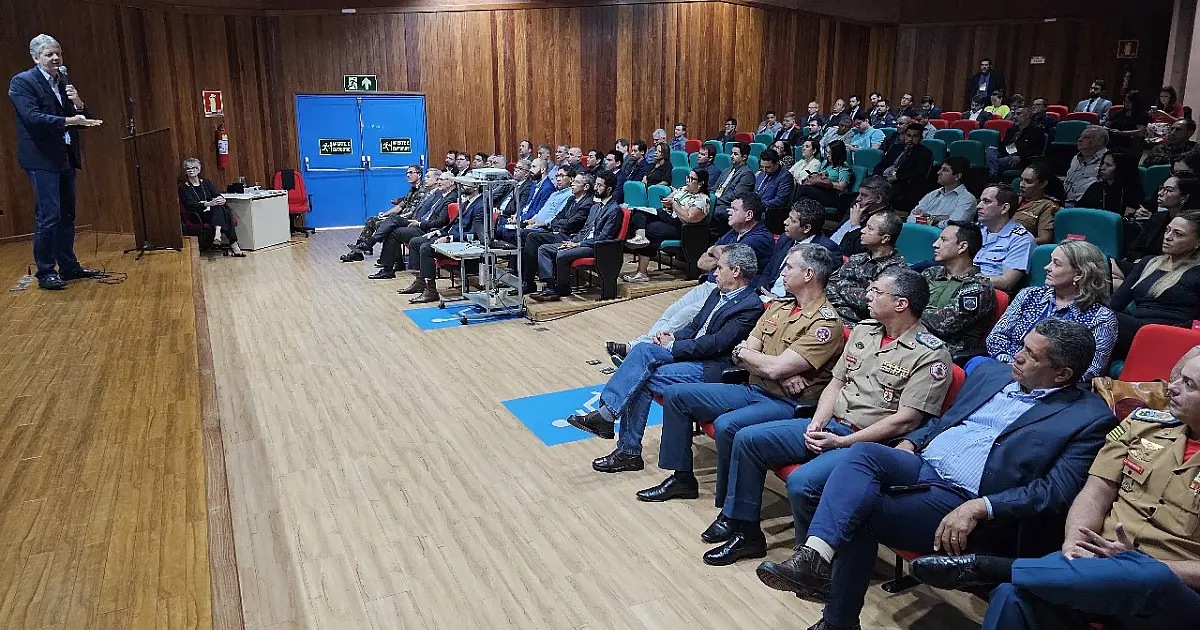 Palestra da Abin: Governo apresenta políticas públicas de enfrentamento as mudanças climáticas