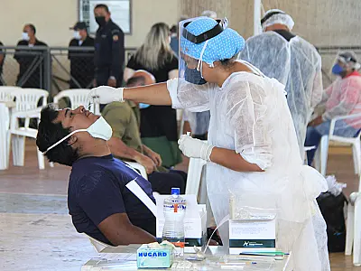 Teste de Covid passa a ser realizado por agendamento