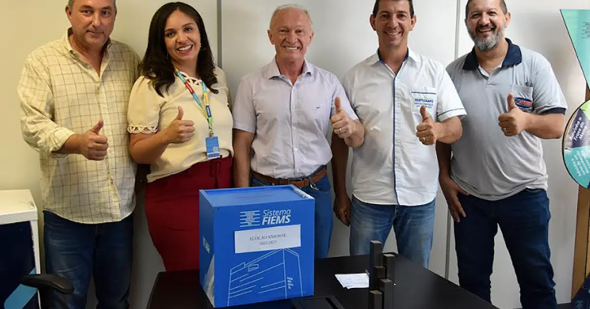 Sindicato das indústrias metalmecânicas de MS elege nova diretoria para o quadriênio 2023/27