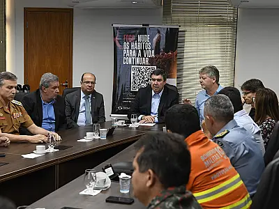 Deputados participam de reunião do CICOE em resposta aos incêndios do Pantanal