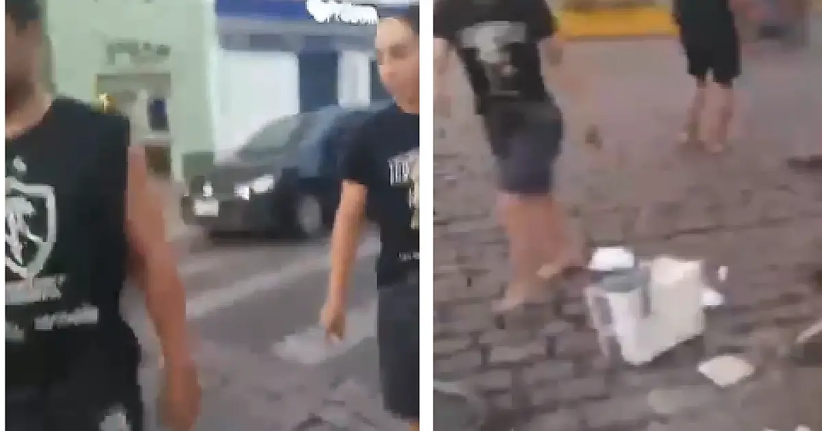 Vereador se envolve em confusão com ambulante no centro de Corumbá