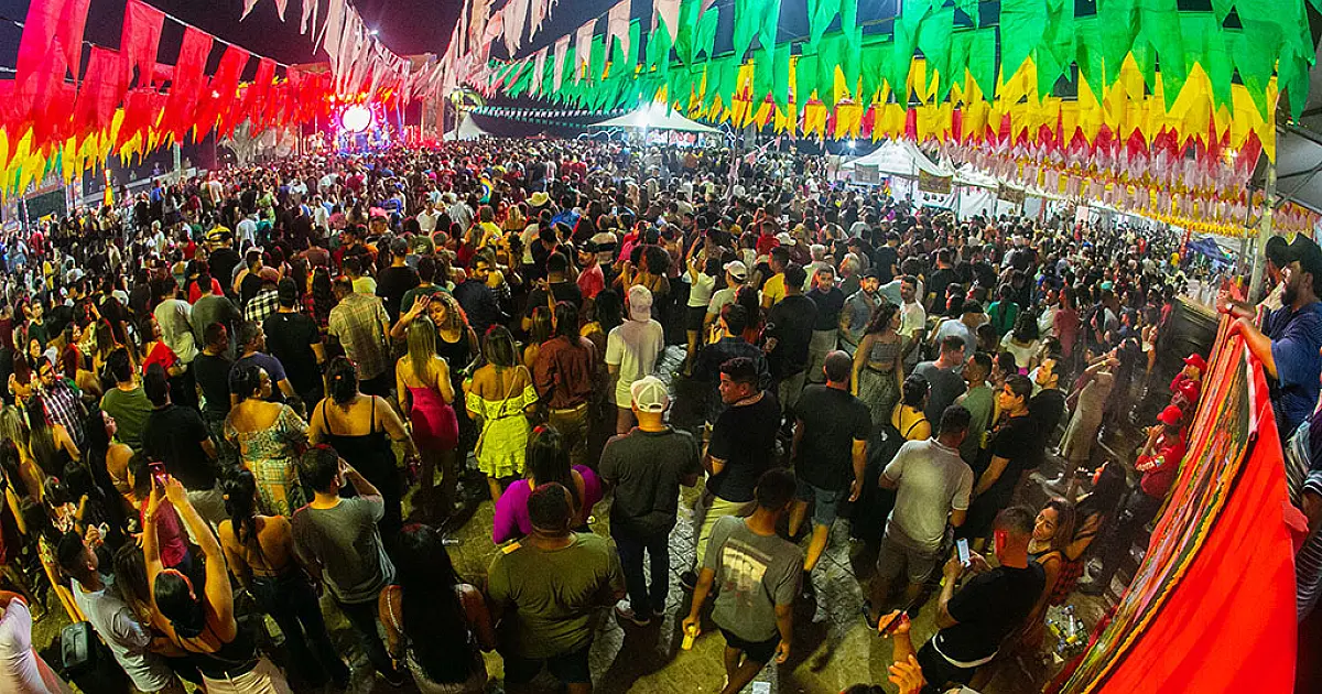 Arraial do Banho de São João atraiu 90 mil pessoas e movimentou quase R$ 10 milhões