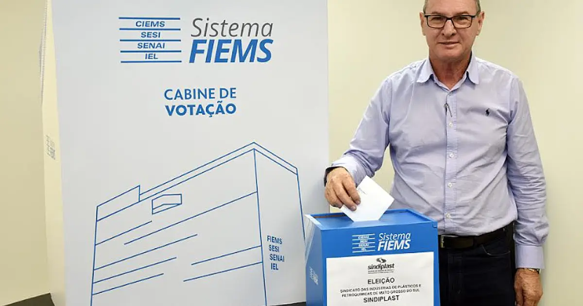 Zigomar Burille é eleito presidente do Sindicato das Indústrias de Plásticos de MS