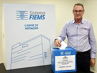 Zigomar Burille é eleito presidente do Sindicato das Indústrias de Plásticos de MS