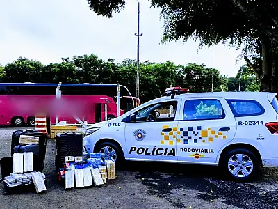 Motorista de ônibus que saiu de Campo Grande é preso com drogas em São Paulo