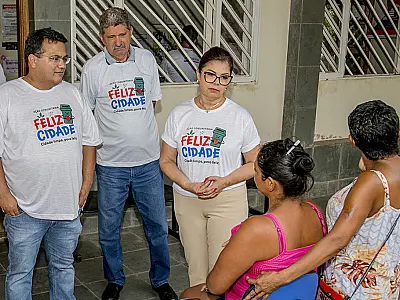Visita identifica demandas em escola e unidade de saúde no bairro Aeroporto