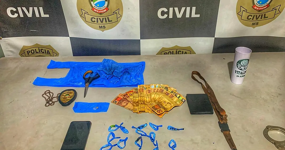 Irmãos são presos por tráfico de drogas e associação criminosa