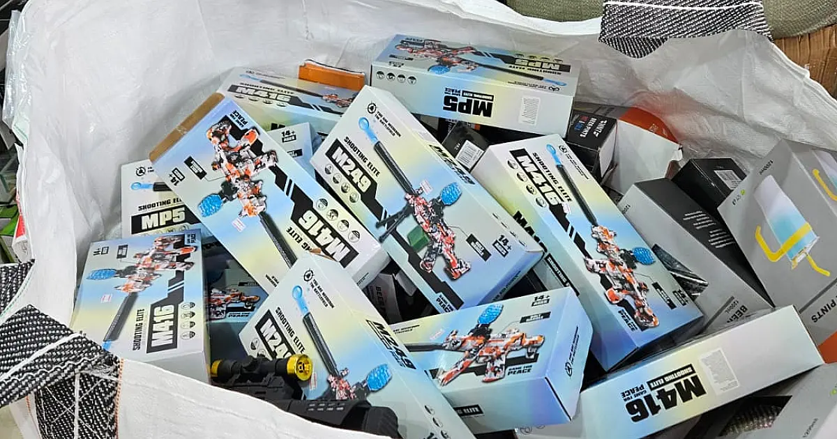 Operação apreende armas de gel com selo irregular do Inmetro em Corumbá