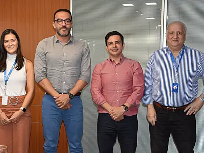Fiems recebe visita de diplomata do Chile para debater perspectivas para exportação em MS