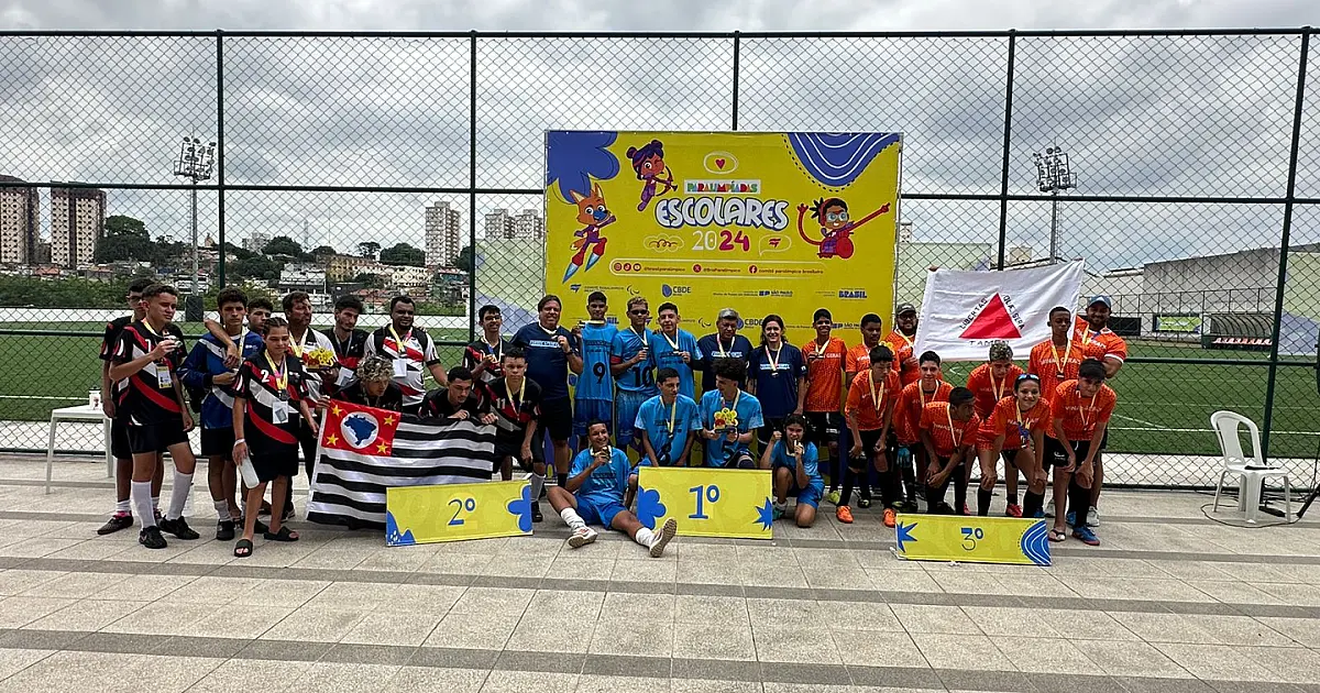 Com 93 medalhas, MS fecha as Paralimpíadas Escolares na quinta colocação geral