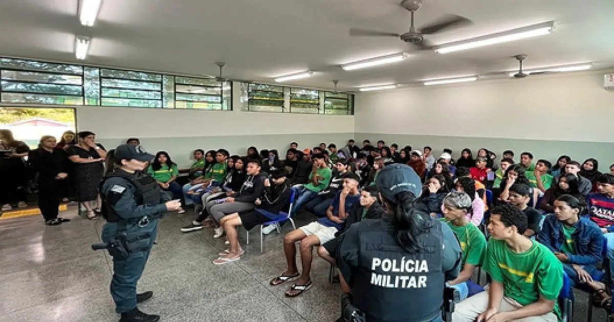 Operação da PM promove palestras em combate à violência infantil