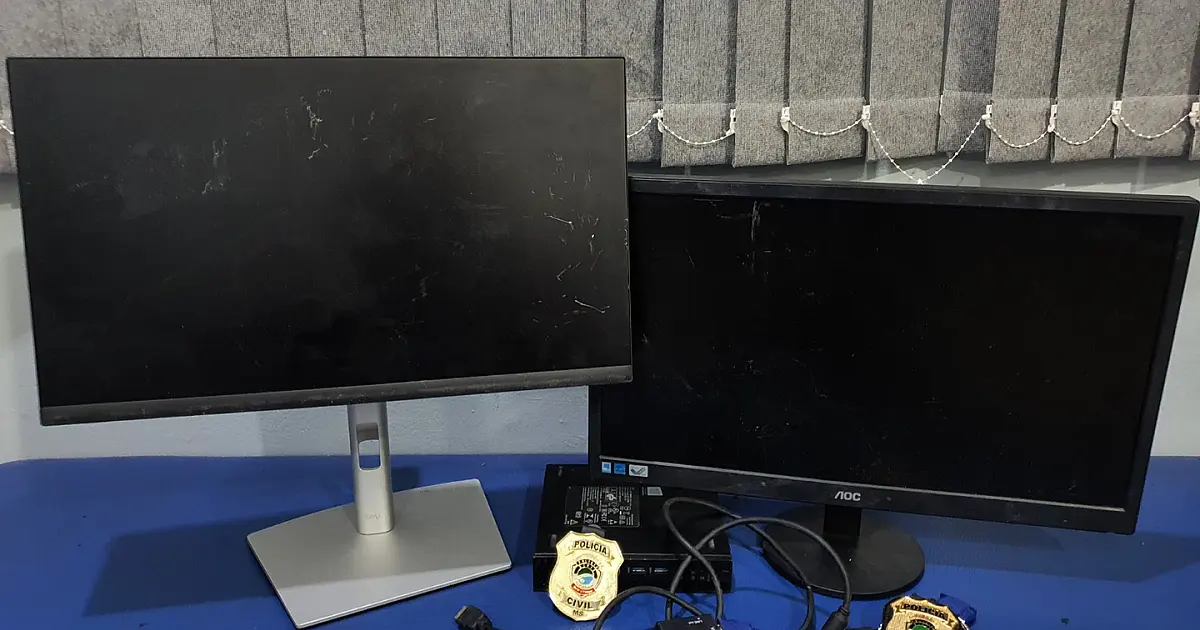 Computadores furtados da Secretaria de Infraestrutura são recuperados
