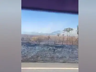 Bombeiros registram o surgimento de seis novos focos de incêndios