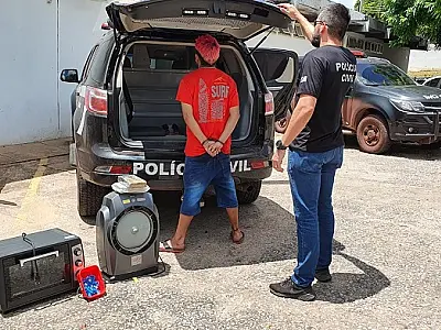 Polícia Civil investiga furto e encontra drogas no bairro Cristo Redentor
