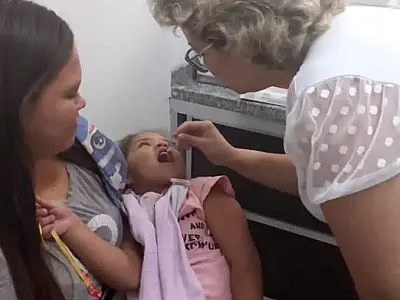 Apenas cinco municípios de MS alcançaram cobertura vacinal de 95% contra a pólio