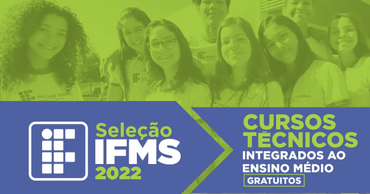 IFMS publica 3ª chamada para cursos integrados em Campo Grande e Corumbá