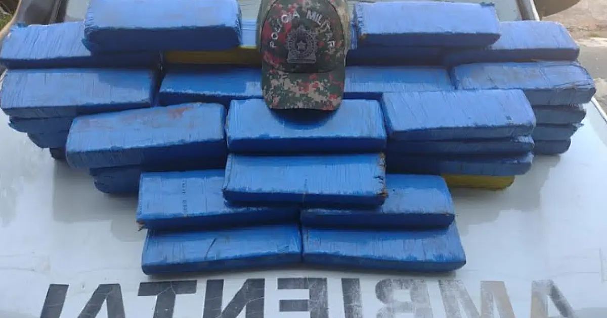 Operação Independência da PMA apreende 38 kg de maconha e 64 kg de pescado