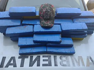 Operação Independência da PMA apreende 38 kg de maconha e 64 kg de pescado