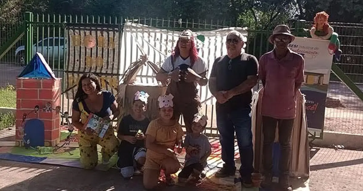 Biblioteca em Ladário promove atividades sobre a obra de Monteiro Lobato