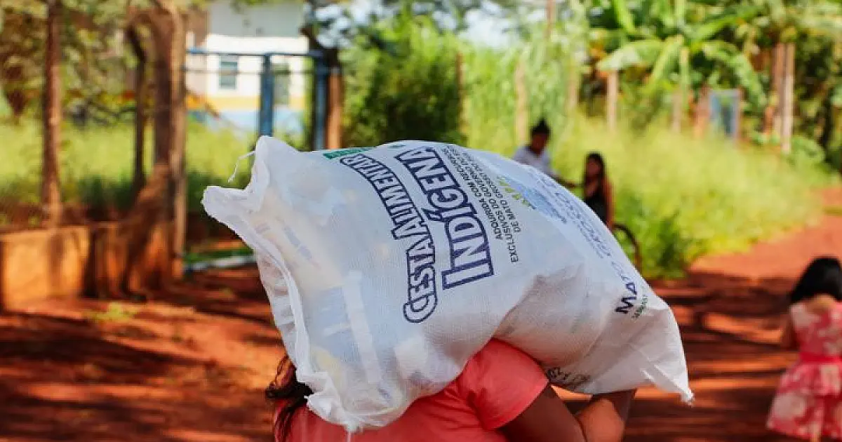 Governo estuda melhorar cestas alimentares entregues aos indígenas de MS