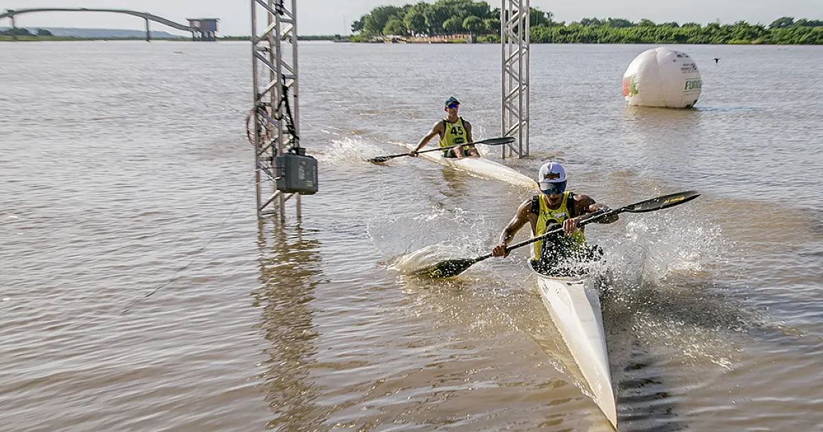 Em 1ª participação, atleta de Brasília vence 20 km da Canoagem no Eco Pantanal Extremo