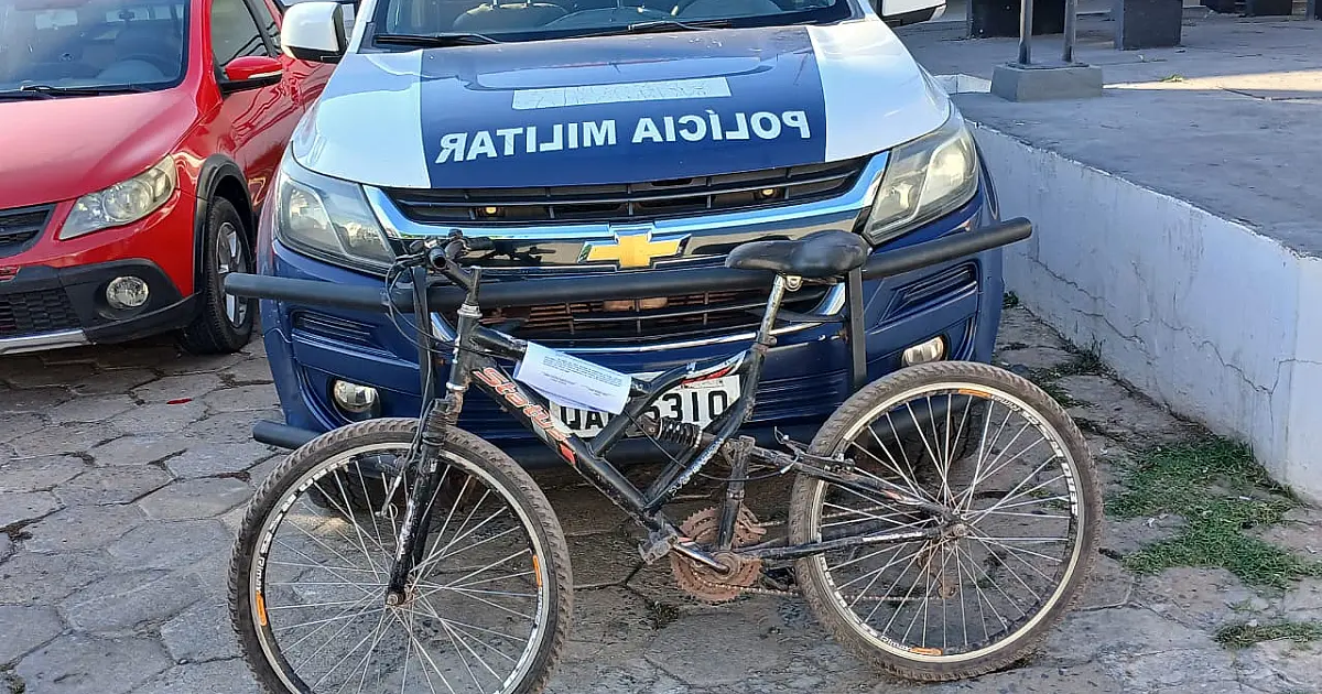Bicicleta roubada é recuperada em Ladário