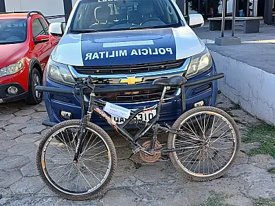 Bicicleta roubada é recuperada em Ladário