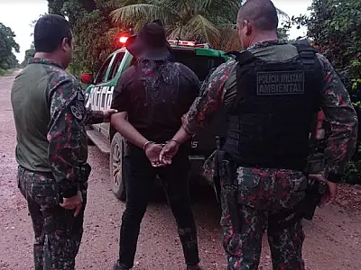Autor de assassinato em fazenda é preso durante fuga pelo Pantanal