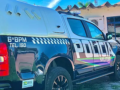 Foragido é baleado após atingir policial com golpe de picareta na cabeça