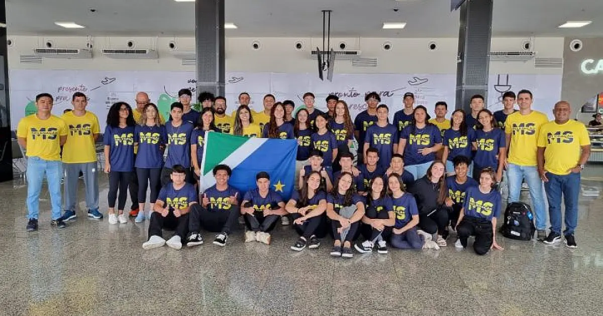 Delegação de Mato Grosso do Sul disputa os Jogos da Juventude em João Pessoa